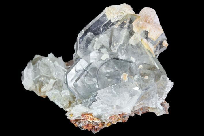 Light Blue, Bladed Barite Crystal Cluster - Peru #103913